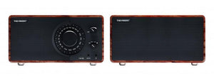 PlusAudio The +Radio Stereo AM/FM BT Rosewood