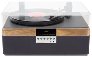 PlusAudio The +Record Player Walnut | Melbourne Hi Fi | Hawthorn VIC