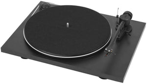 PRO-JECT Essential III with Ortofon OM10 Piano Black | Melbourne Hi Fi | Hawthorn VIC