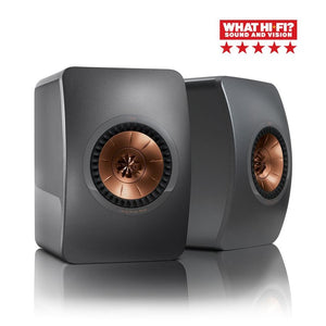 KEF LS50 Dark Titanium & Copper