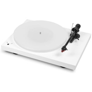 Pro-ject Debut Carbon Recordmaster Hires Turntable with Ortofon 2M Red - Gloss White