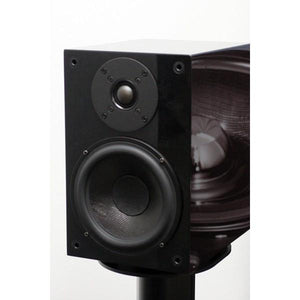 Wilson Benesch Square 1 Loudspeaker Gloss Black inc Stands Display | Melbourne Hi Fi | Hawthorn VIC